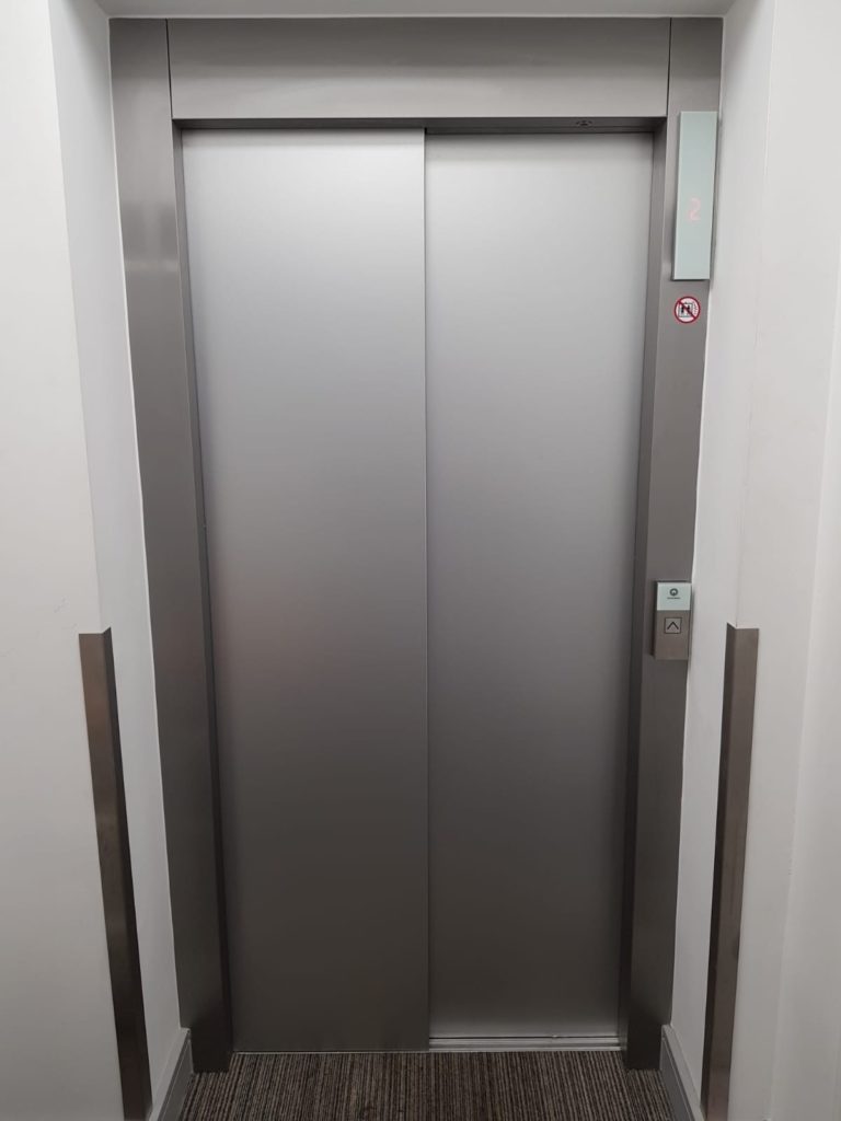 Lift Doors Renovation Vinyl Wrapping Solutions